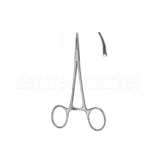 Halstead Mosquito Hemostatik Pens Eğri 12.5 cm