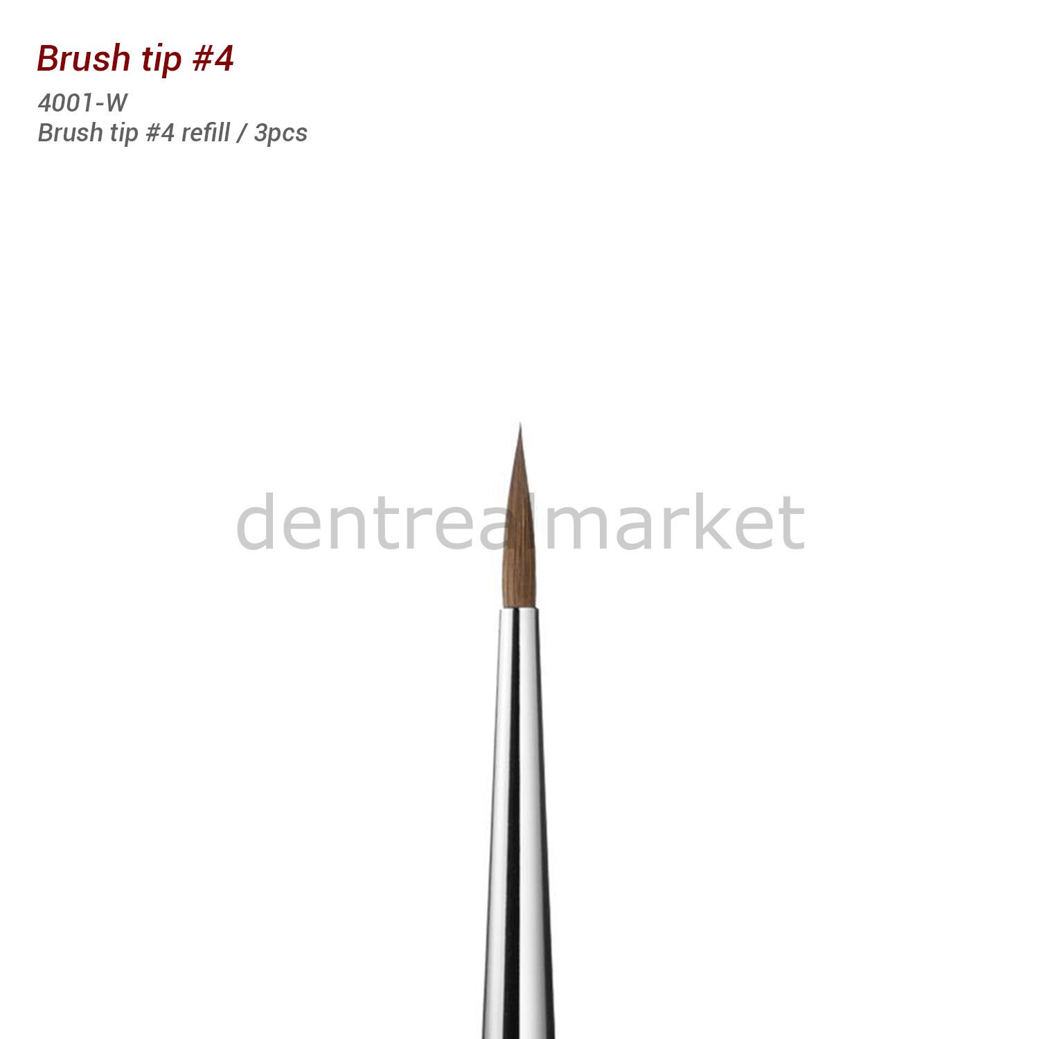 Fırça Ucu - Brush tip #4
