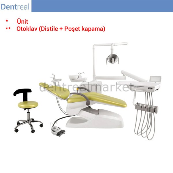 Dental Askılı Ünit Hareketli Gövde YD-A5 + Otoklav ile Muayenehane Kurulum