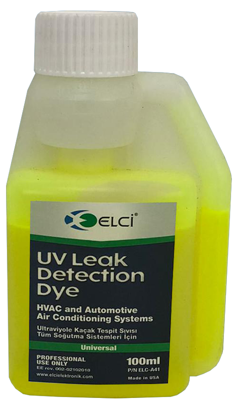 ELCI UV Kaçak Arama Sıvısı 100 ml (13 araç)