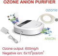 OZON  Su ve Hava Temizleyici Ozon Jeneratörü (Anion özellikli)