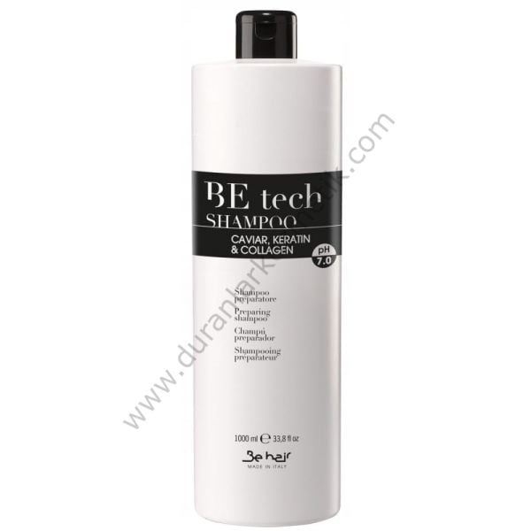 Be Hair Be Tech Perma caviar keratin collagen şampuan 1000 ml işlem ön