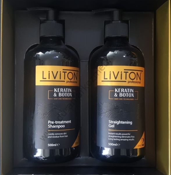 LİVİTON KERATİN & BOTOX SET 500 ML 2 Lİ