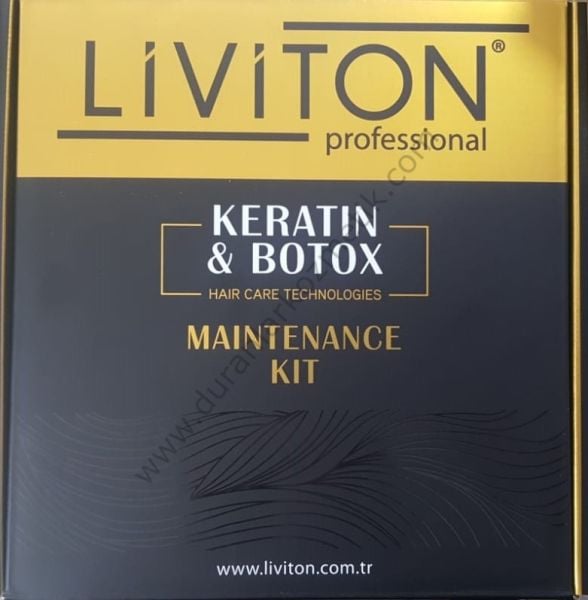 LİVİTON KERATİN & BOTOX SET 500 ML 2 Lİ