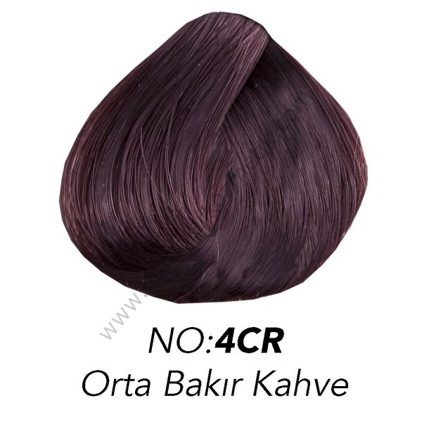 Organic bitkisel saç boyası 150 ml 4cr