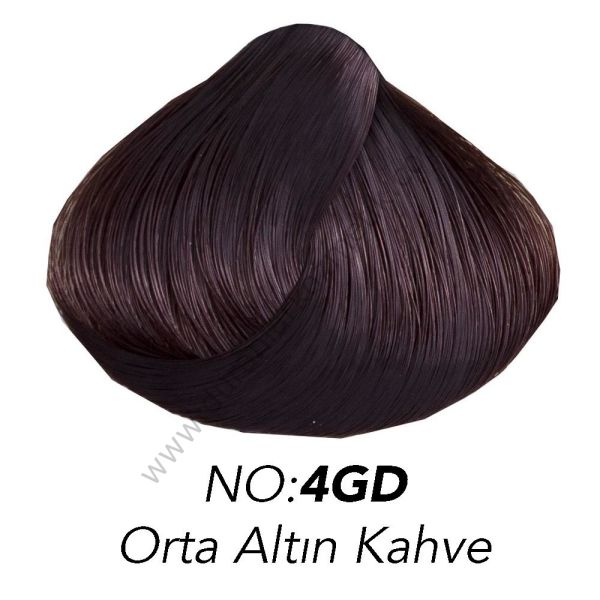 Organic bitkisel saç boyası 150 ml 4gd