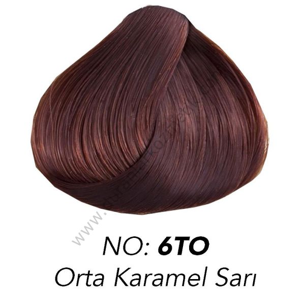 Organic bitkisel saç boyası 150 ml 6to