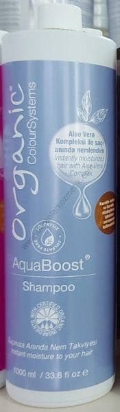 Organic Aqua Boost Shampoo 1000 ml Nemlendirici