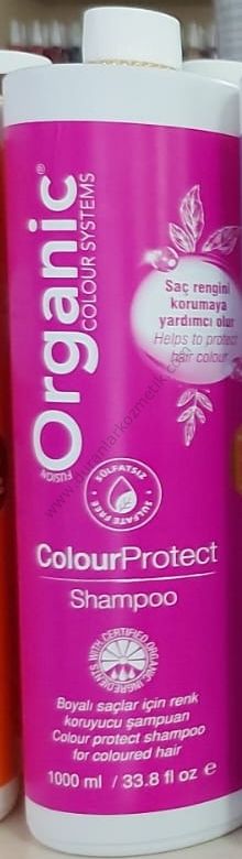 Organic Colour Protect Shampoo 1000 ml Boyalı saç renk koruyucu