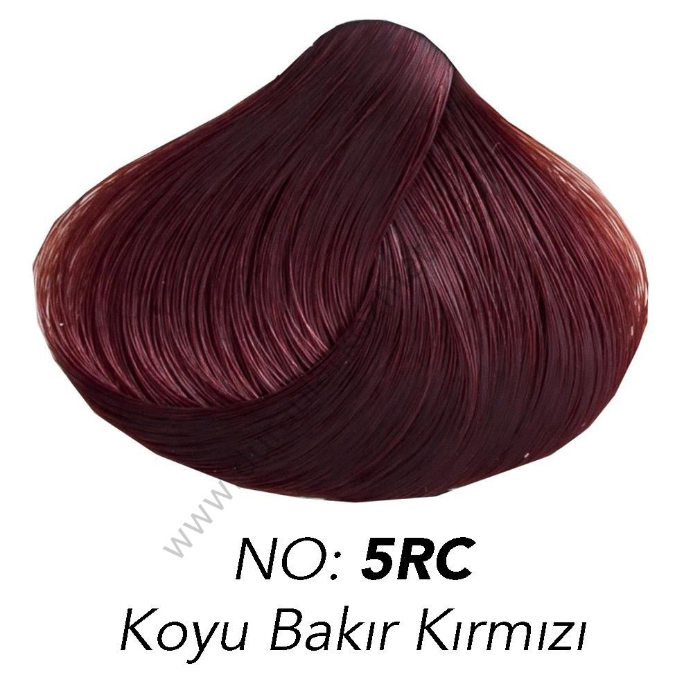 Organic bitkisel saç boyası 150 ml 5rc