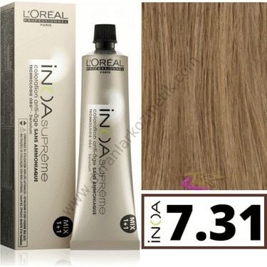 Loreal inoa saç boyası 60 ml 7,31 supreme
