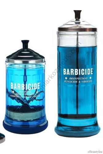 Barbicide  set 3 parça 2 kavanoz + 1 litre dentasept Disinfecting Jar