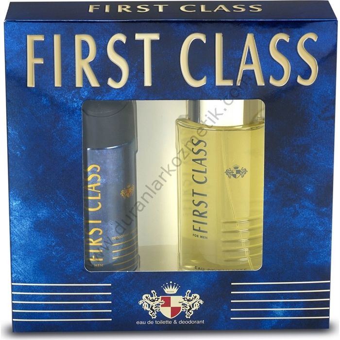 FIRST CLASS EDT SPREY 100 ML + DEO