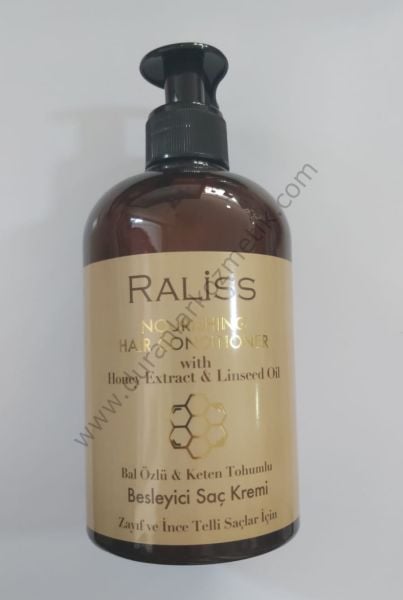 Raliss nourishing hair conditioner 500 ml bal özlü keten tohumlu