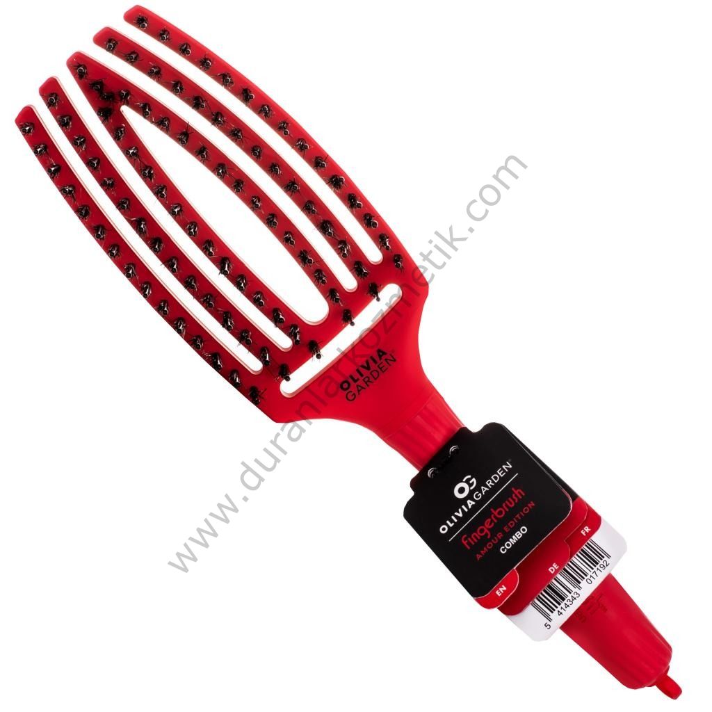 Olivia garden fingerbrush combo red açma fırçası