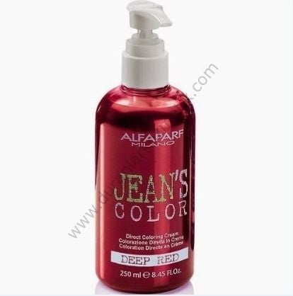 Jean's color 250 ml contrast saç boyası deep red