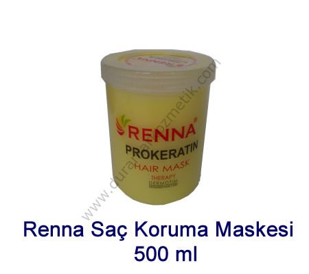 RENNA PROKERATIN MASK KERATİN&ARGAN 500 ML PEMBE-SARI