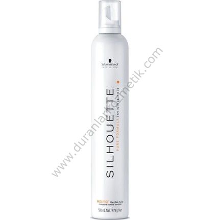 Schwarzkopf Silhouette saç köpüğü 500 ml super hold beyaz