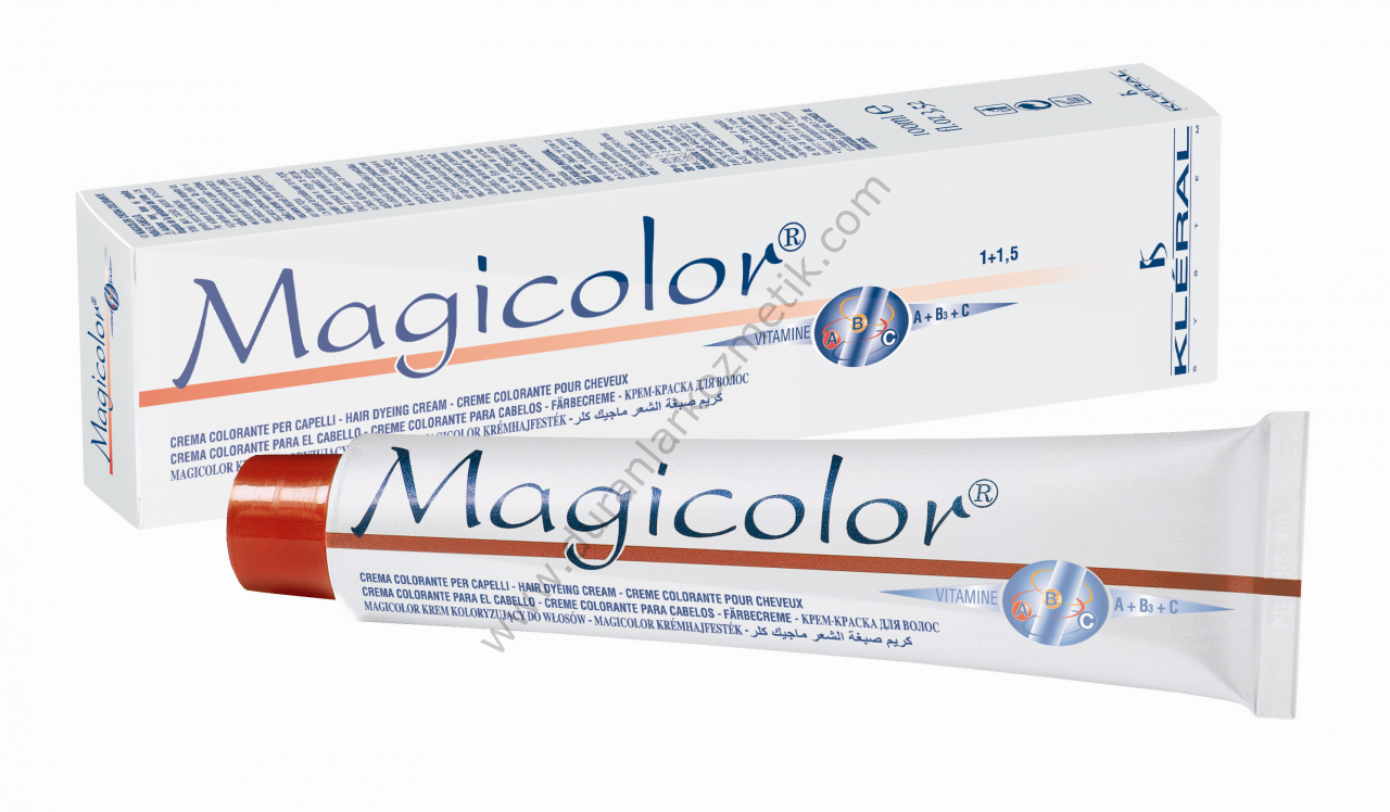 Kleral magicolor saç boyası 100 ml no 7,3