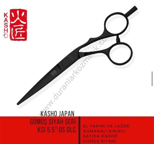 Kasho Makas KSI-55 os DLC 5,5'' offset black with DLC coating (ergonomi