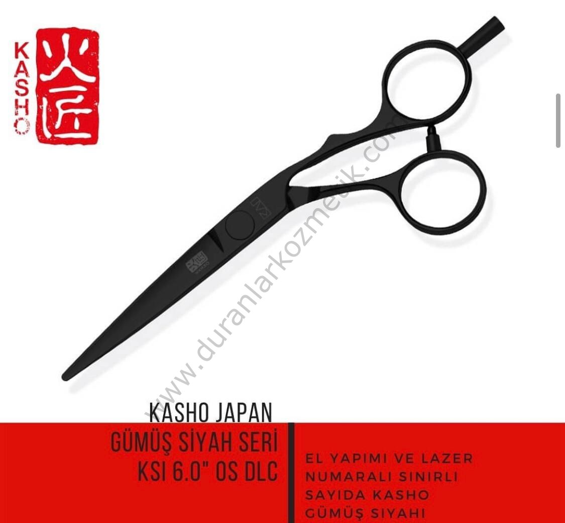Kasho Makas KSI-60 os DLC 6,0'' offset black with DLC coating (ergonomi