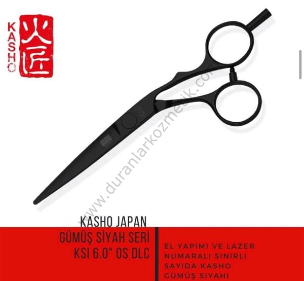 Kasho Makas KSI-60 os DLC 6,0'' offset black with DLC coating (ergonomi