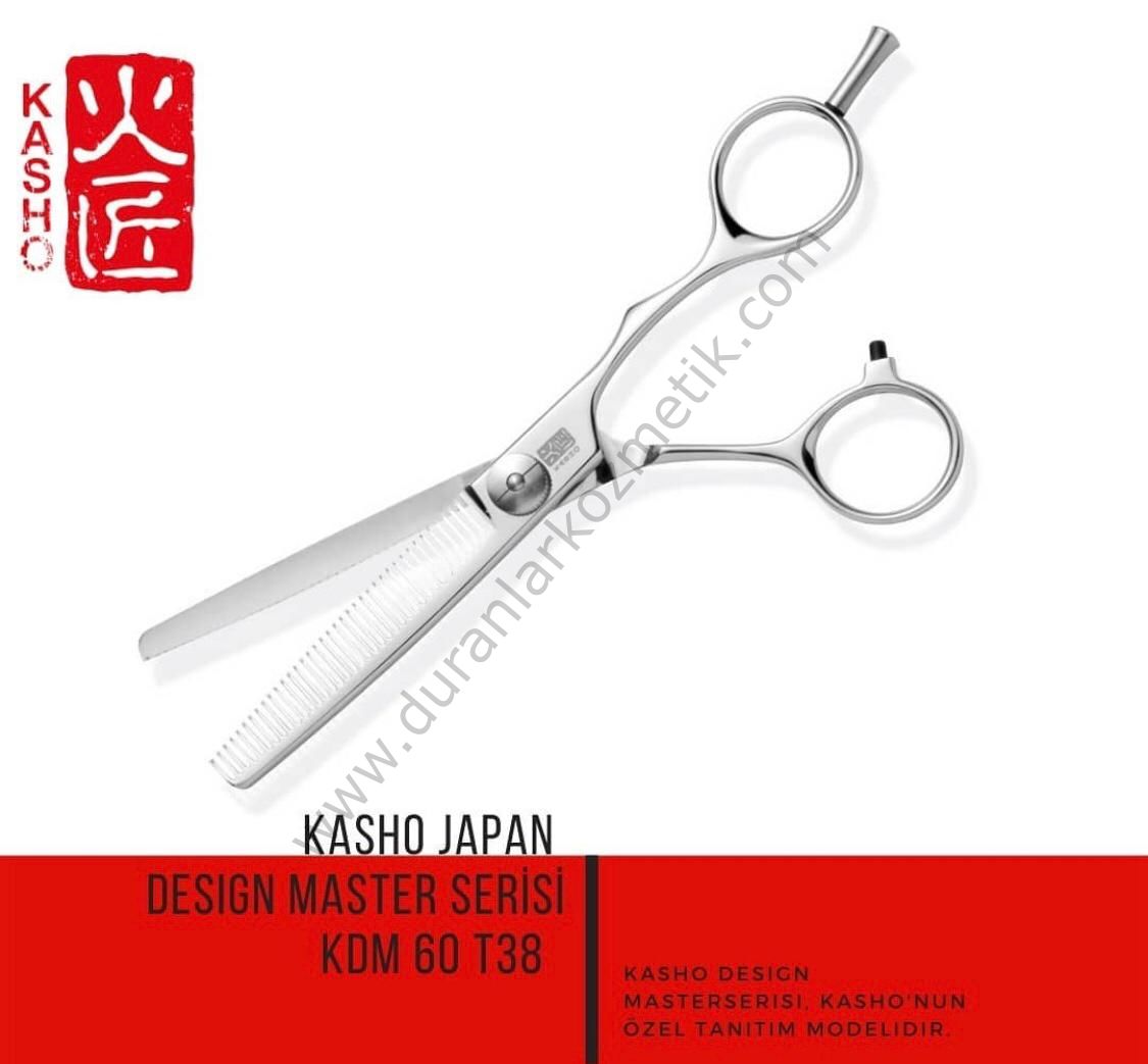 Kasho Makas KDM-60 os T38 6,0'' offset Texturizer, 38 teeth