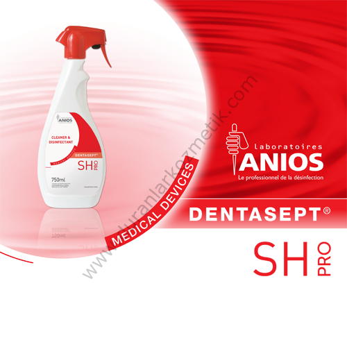Dentasept SH PRO alkolsüz köpüklü yüzey dezenfektanı 750 ml