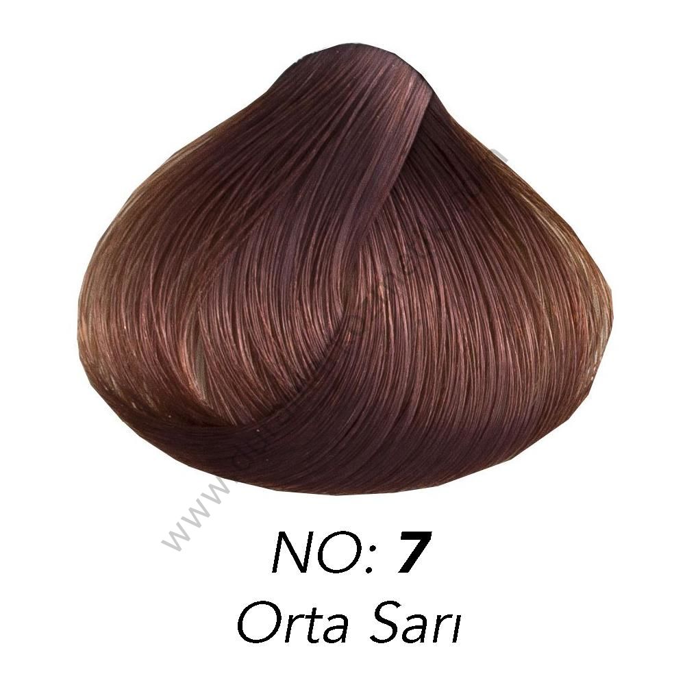 Organic bitkisel saç boyası 150 ml 7