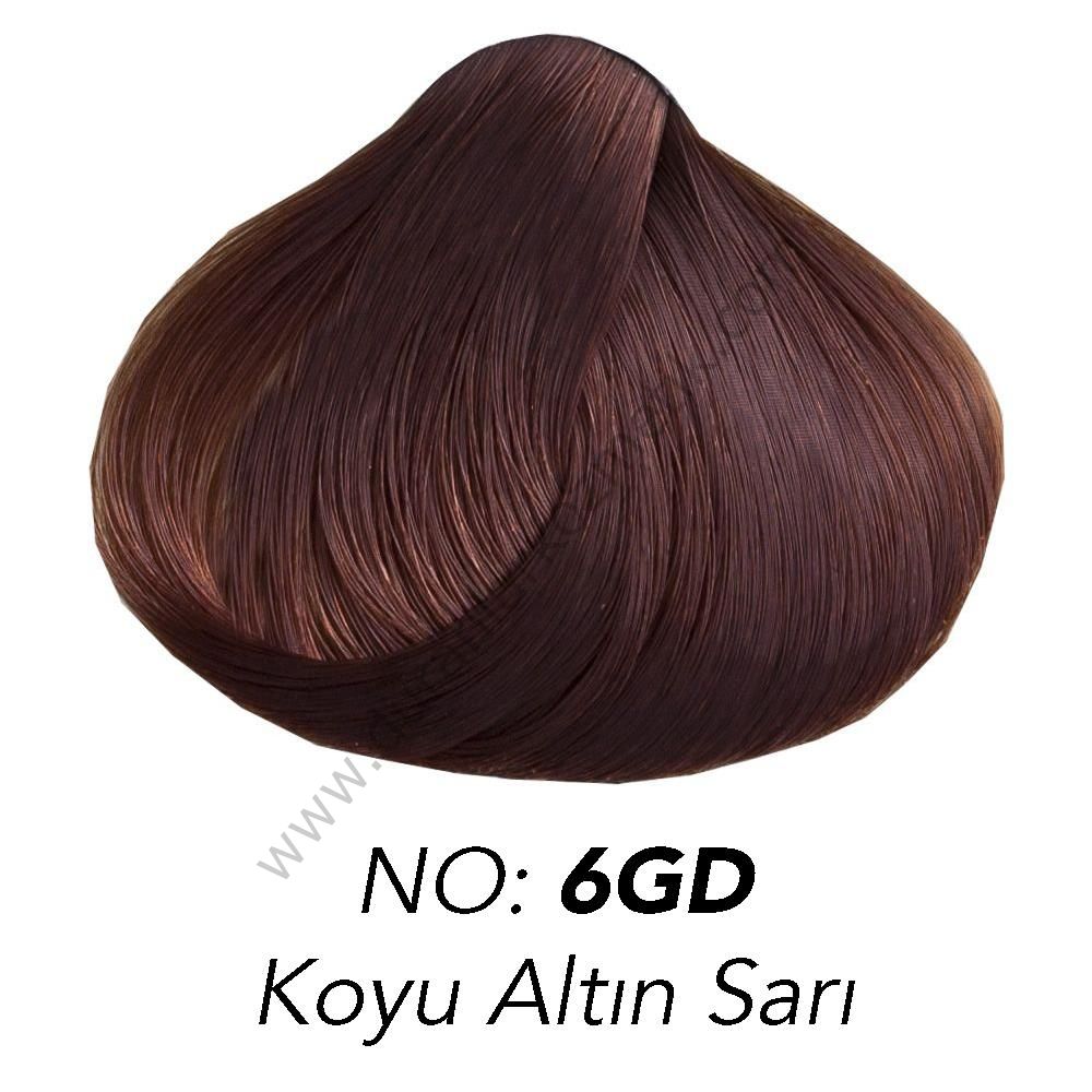Organic bitkisel saç boyası 150 ml 6gd