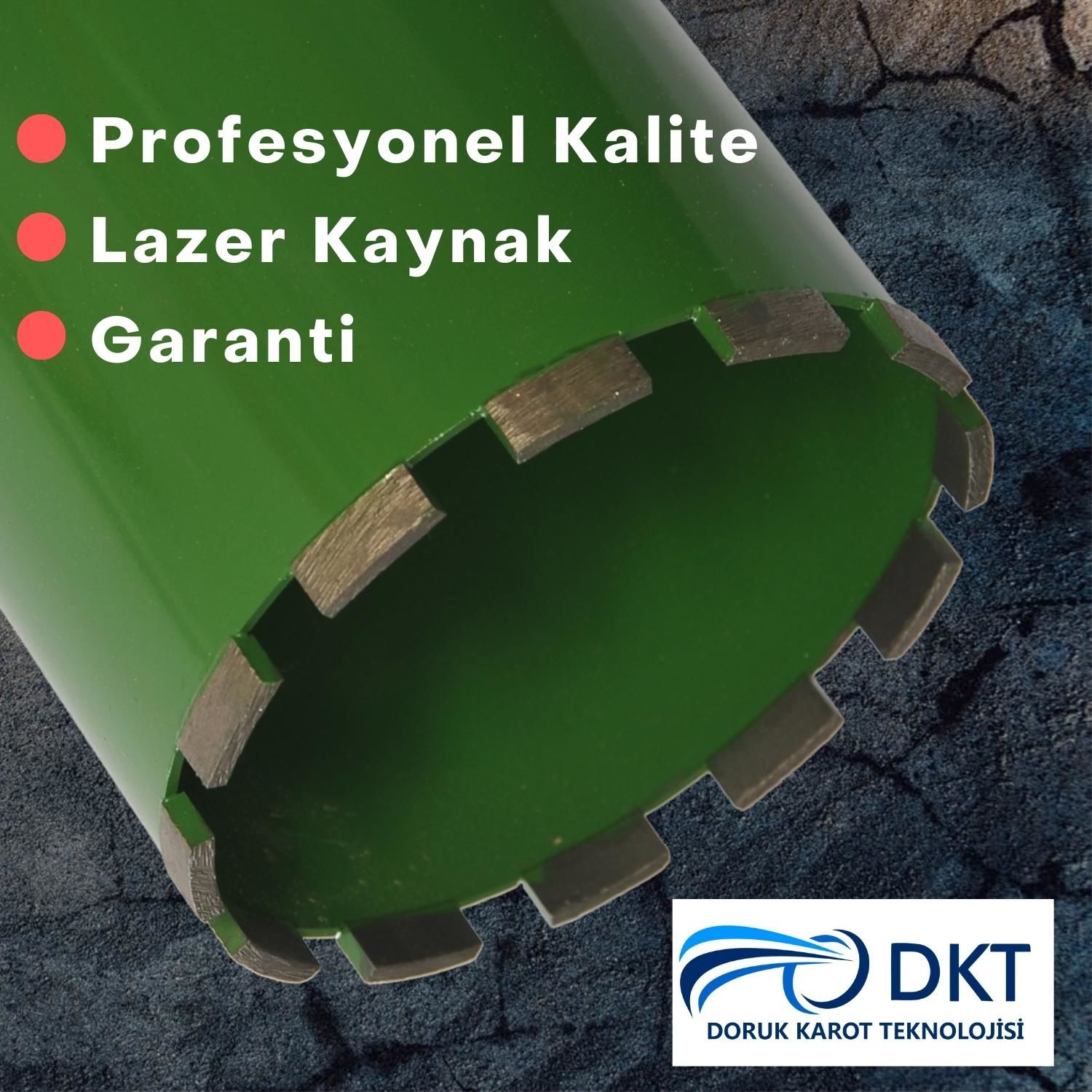 160x420 mm Karot Ucu Lazer Kaynaklı