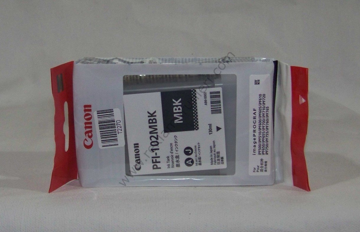 Canon PFI-102MBK Matte Black Kartuş 130ml