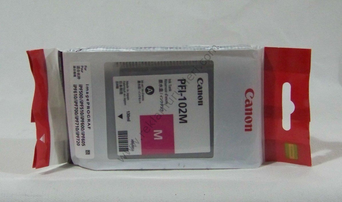 Canon PFI-102M Magenta Kartuş 130ml