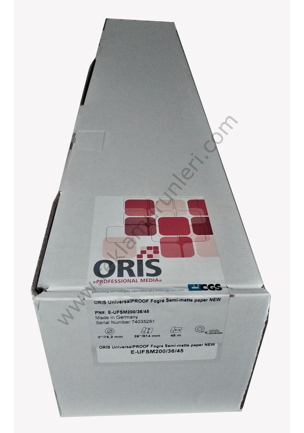 Cgs Oris UniversalProof Fogra SemiMatt Paper 91,4cm x 45m