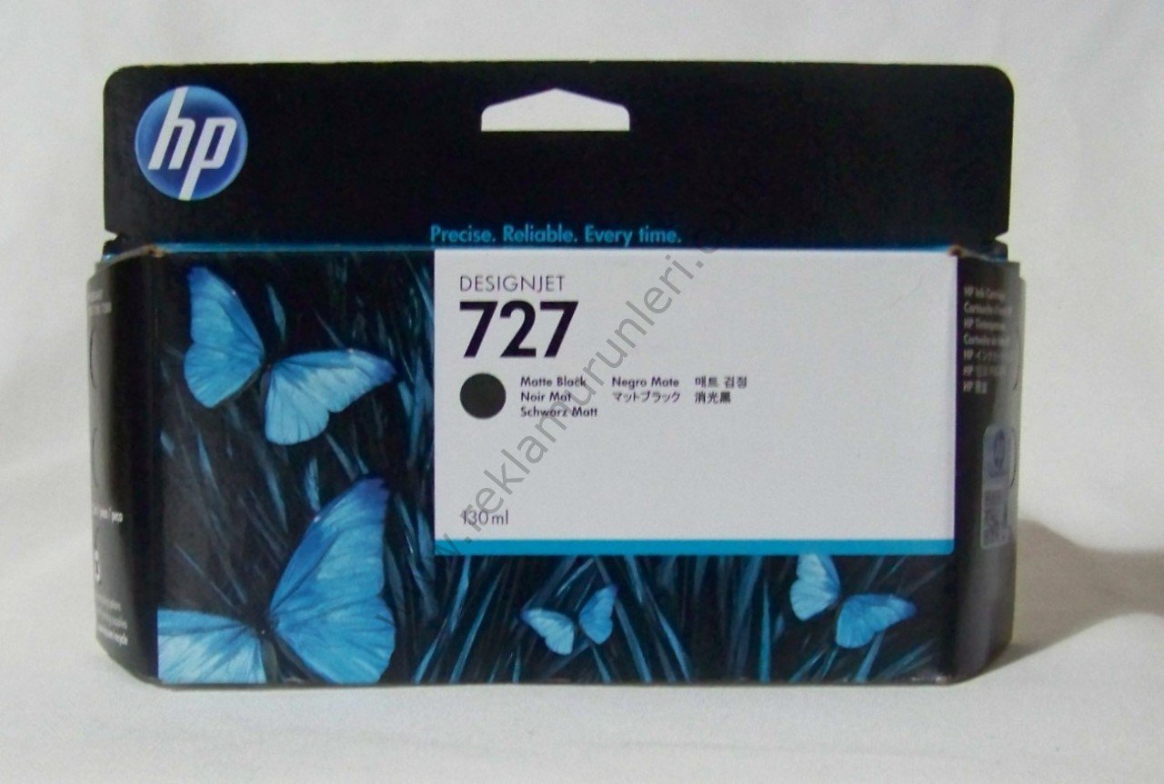 HP B3P22A Matte Black Kartuş 130ml