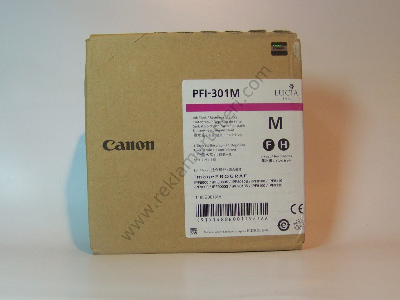 Canon PFI 301M Magenta Kartuş 330ml