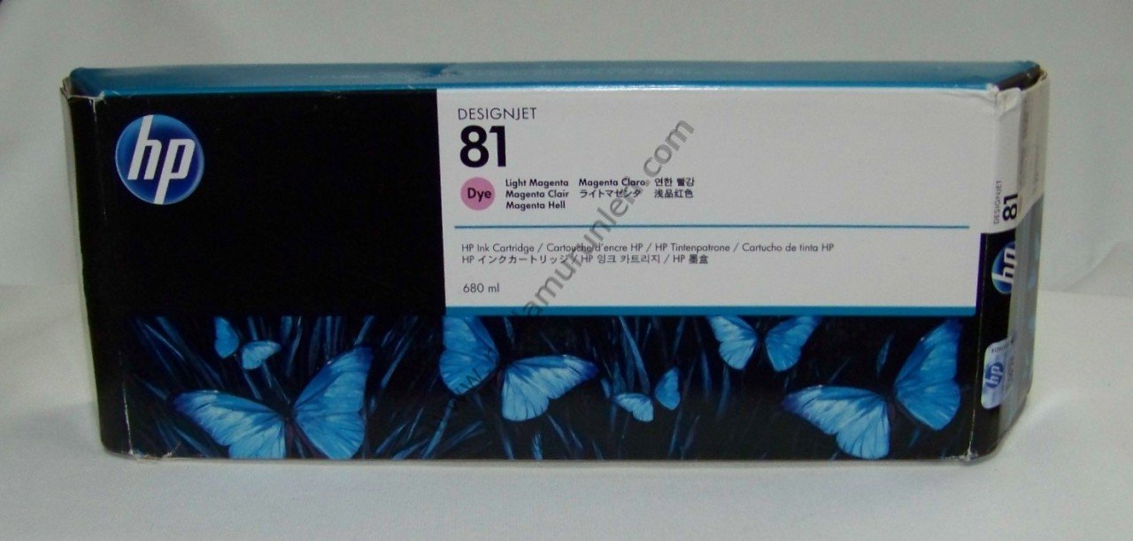 HP 81 Kartuş Set / Cyan-Magenta-Black