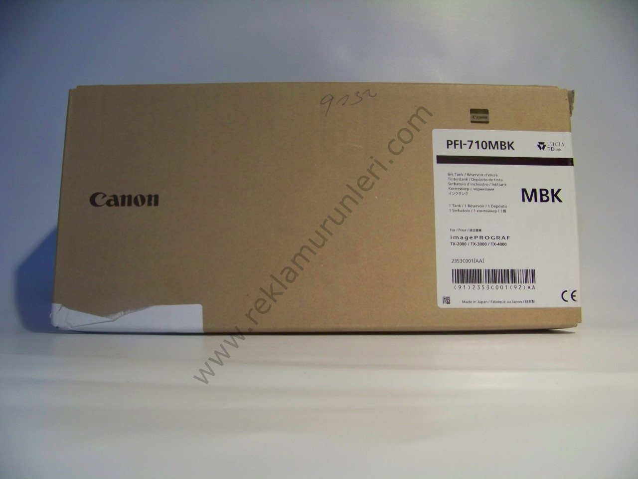 Canon PFI 710MBK Matt Black Kartuş 700ml
