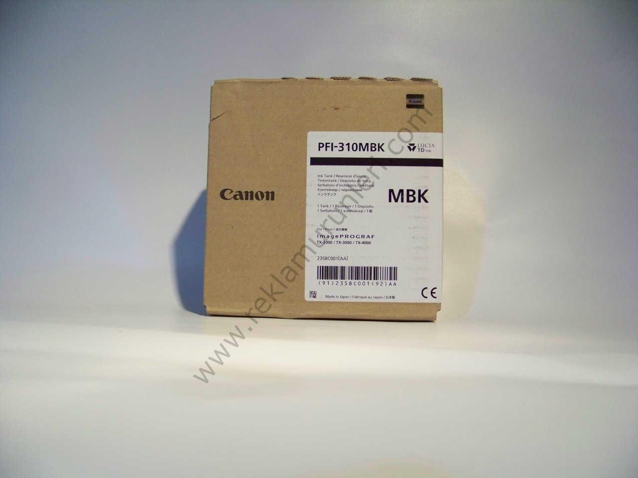 Canon PFI 310MBK Matt Black Kartuş 330ml