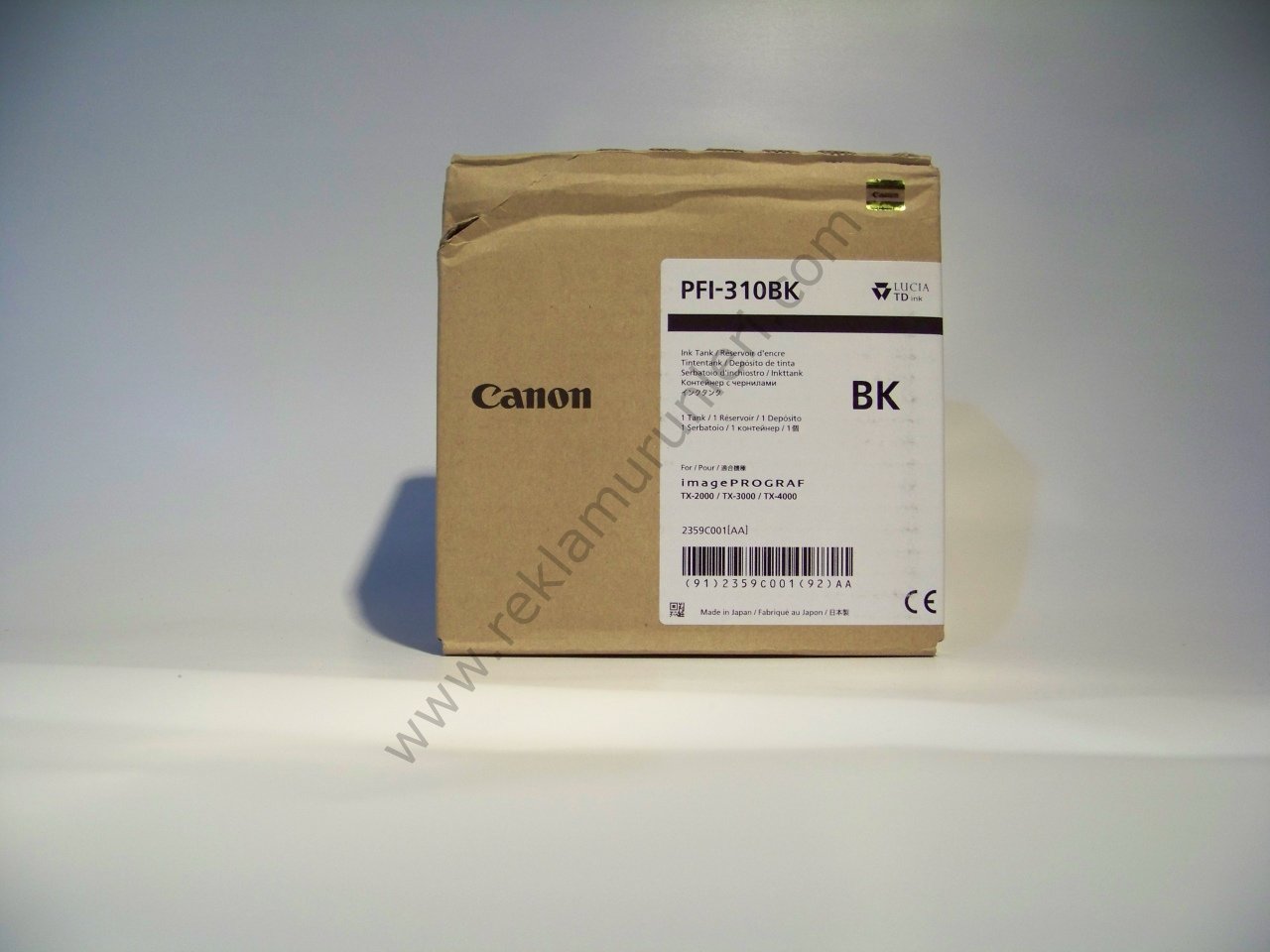 Canon PFI 310BK Black Kartuş 330ml