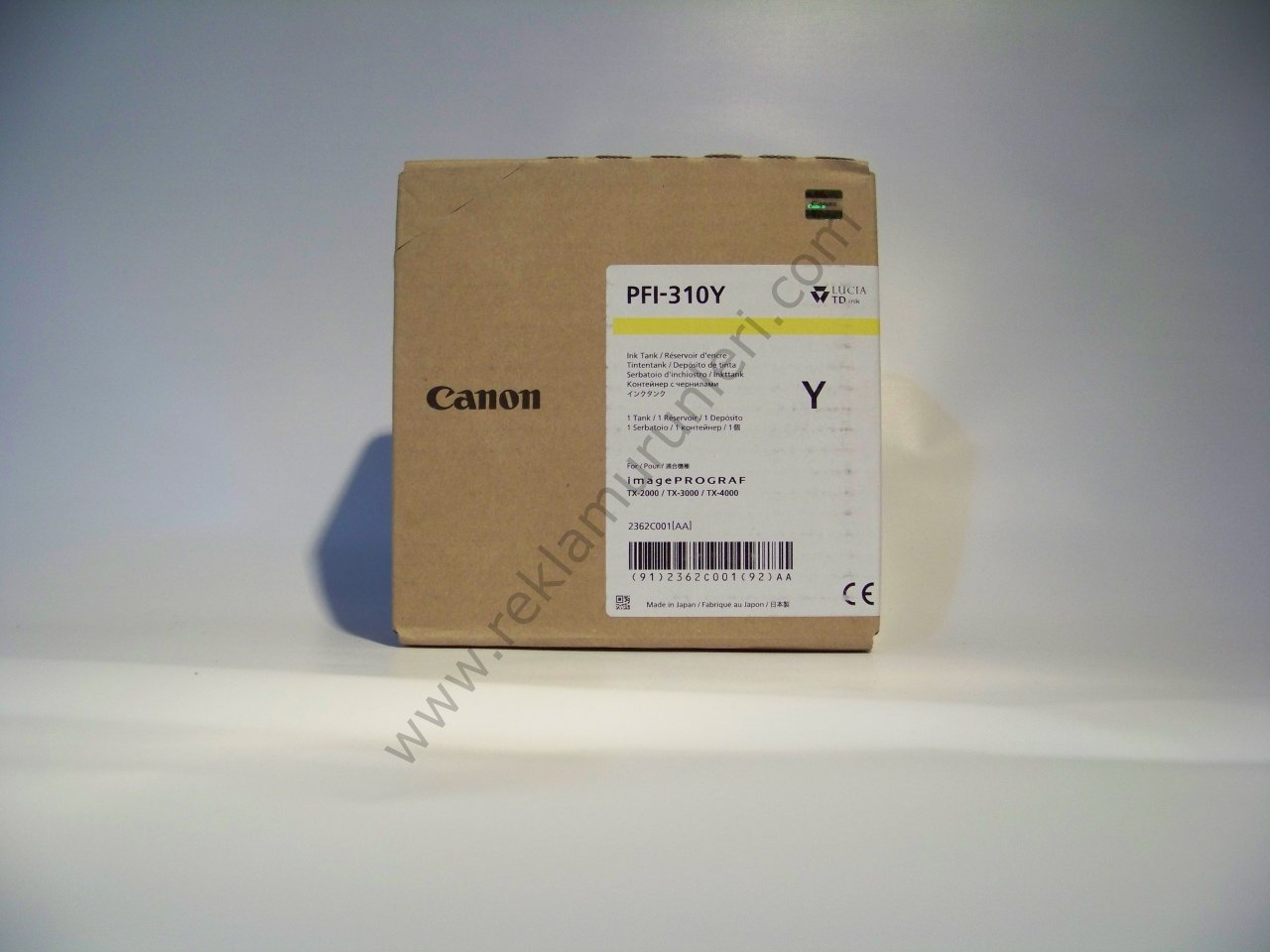 Canon PFI 310Y Yellow Kartuş 330ml