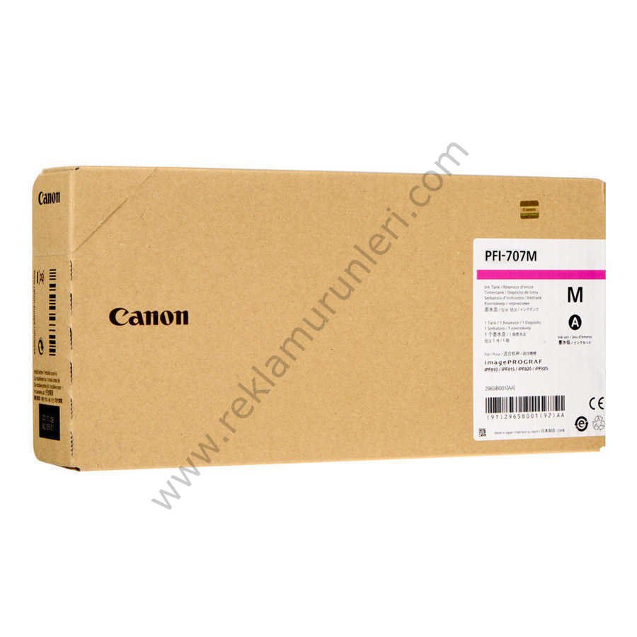 Canon PFI 707M Magenta Kartuş 700ml