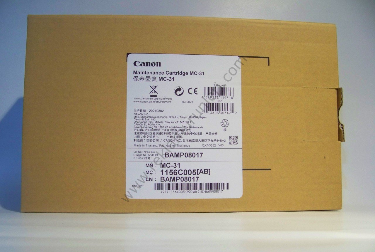 Canon MC-31 Atık Kutusu