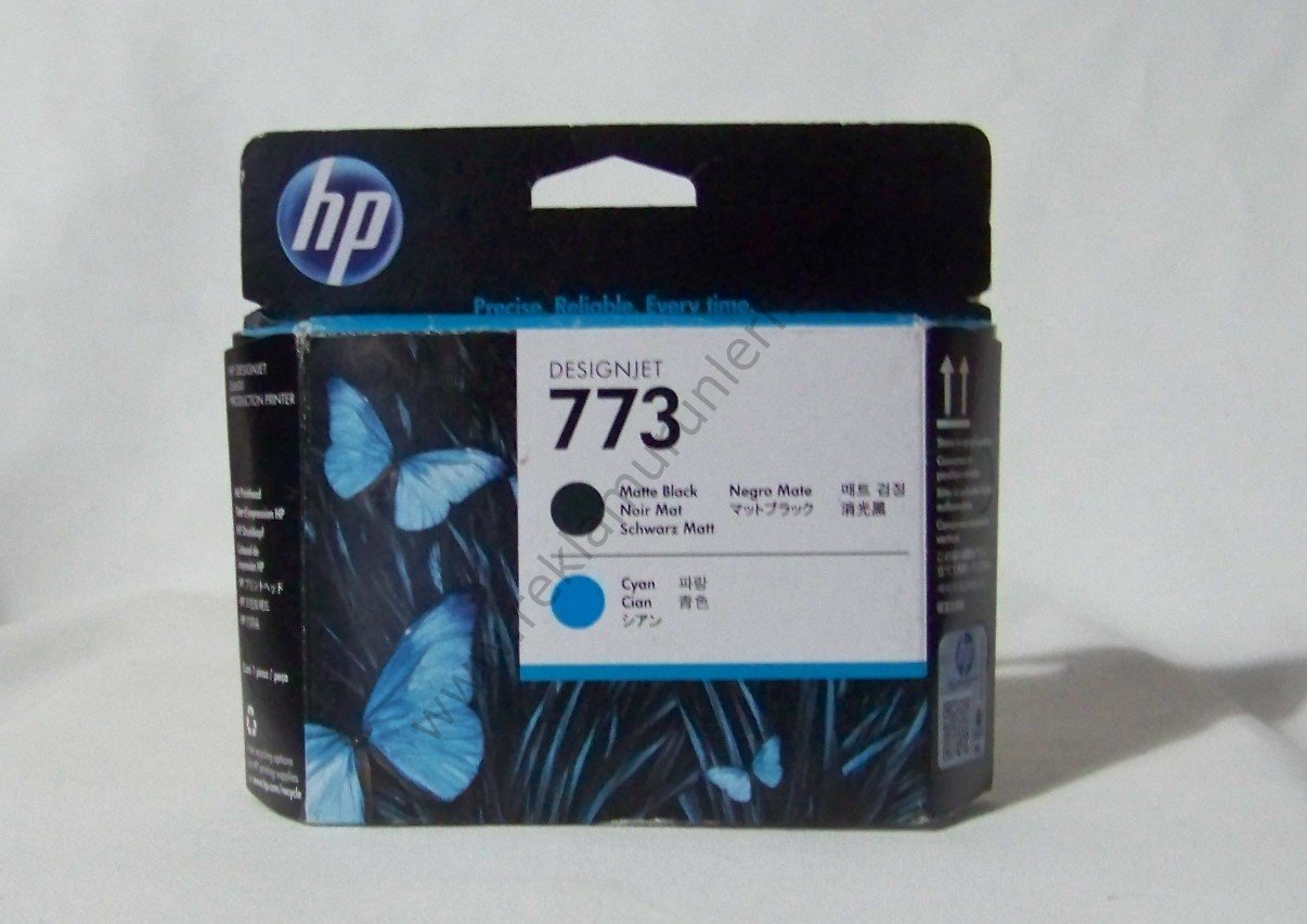 HP C1Q20A Matt Black/Cyan Baskı Kafası