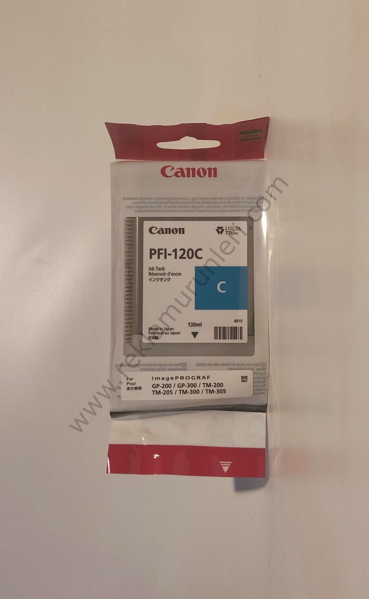 Canon Pfi-120C Cyan 130ml Kartuş