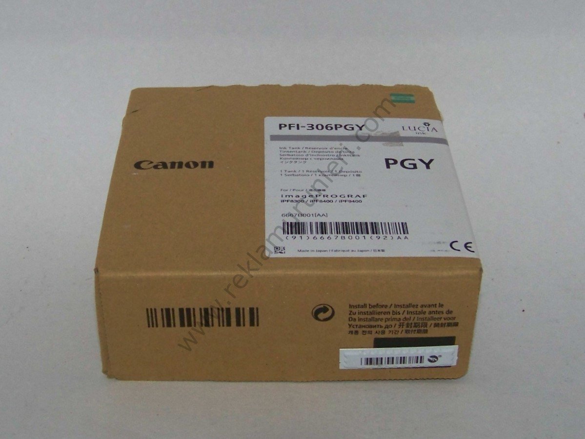 Canon PFI 306PGy Photo Gray Kartuş