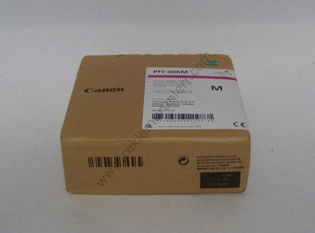 Canon PFI 306M Magenta Kartuş