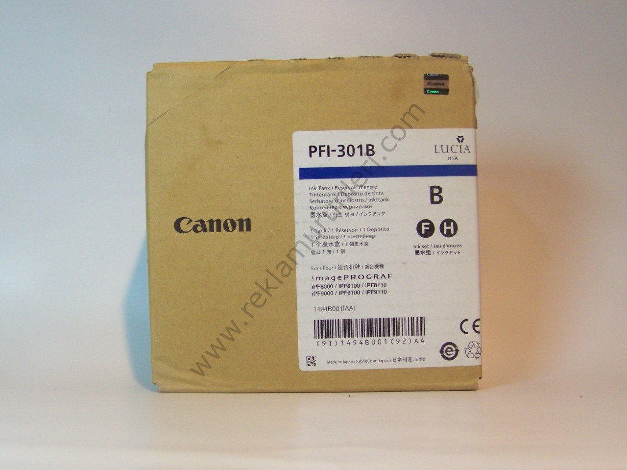Canon PFI 301B Blue 330ml