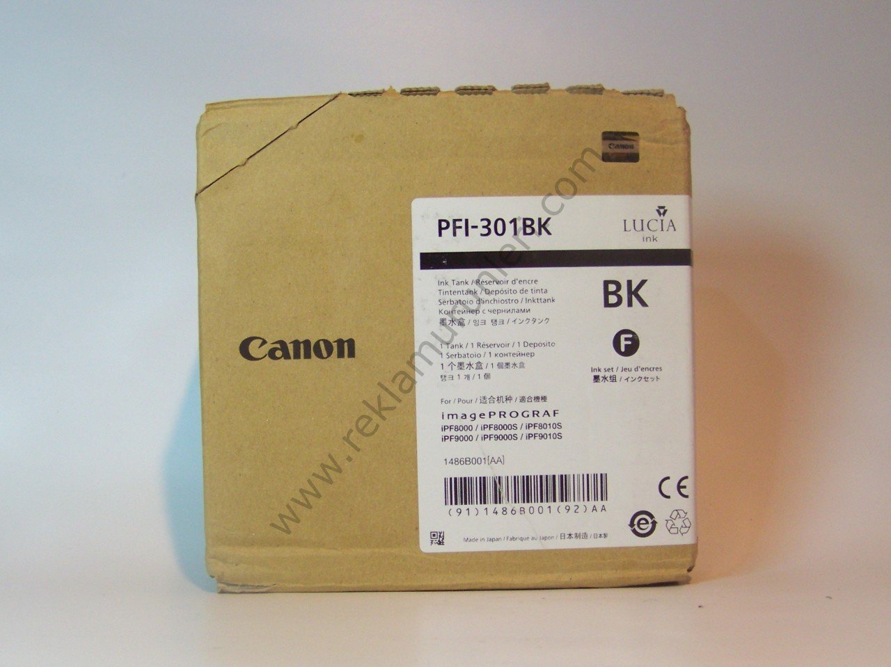 Canon PFI 301Bk Photo Black 330ml