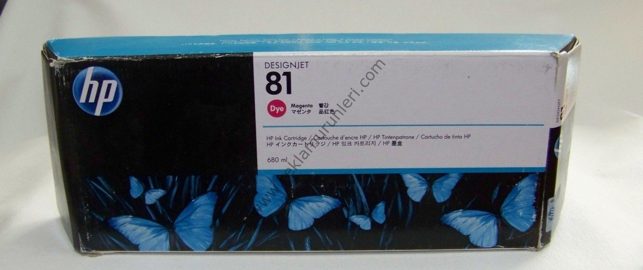 HP C4932A Magenta Kartuş 680ml